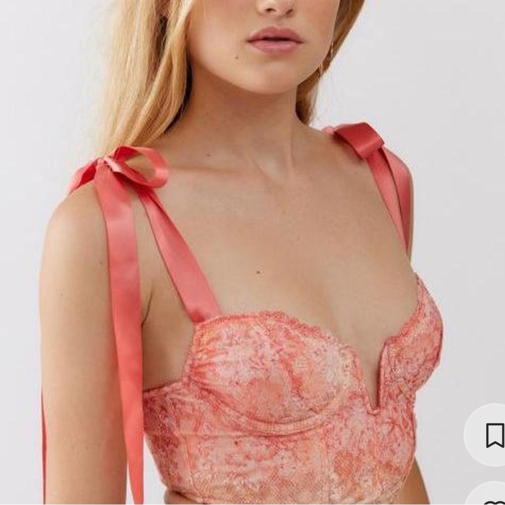 UO pink corset